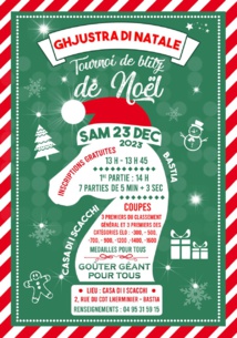 Blitz de Noël festif au Corsica Chess Club