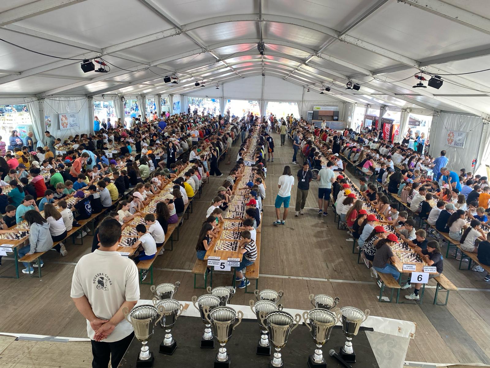 1500 jeunes réunis pour le championnat scolaire d'échecs de la Haute Corse à Bastia 