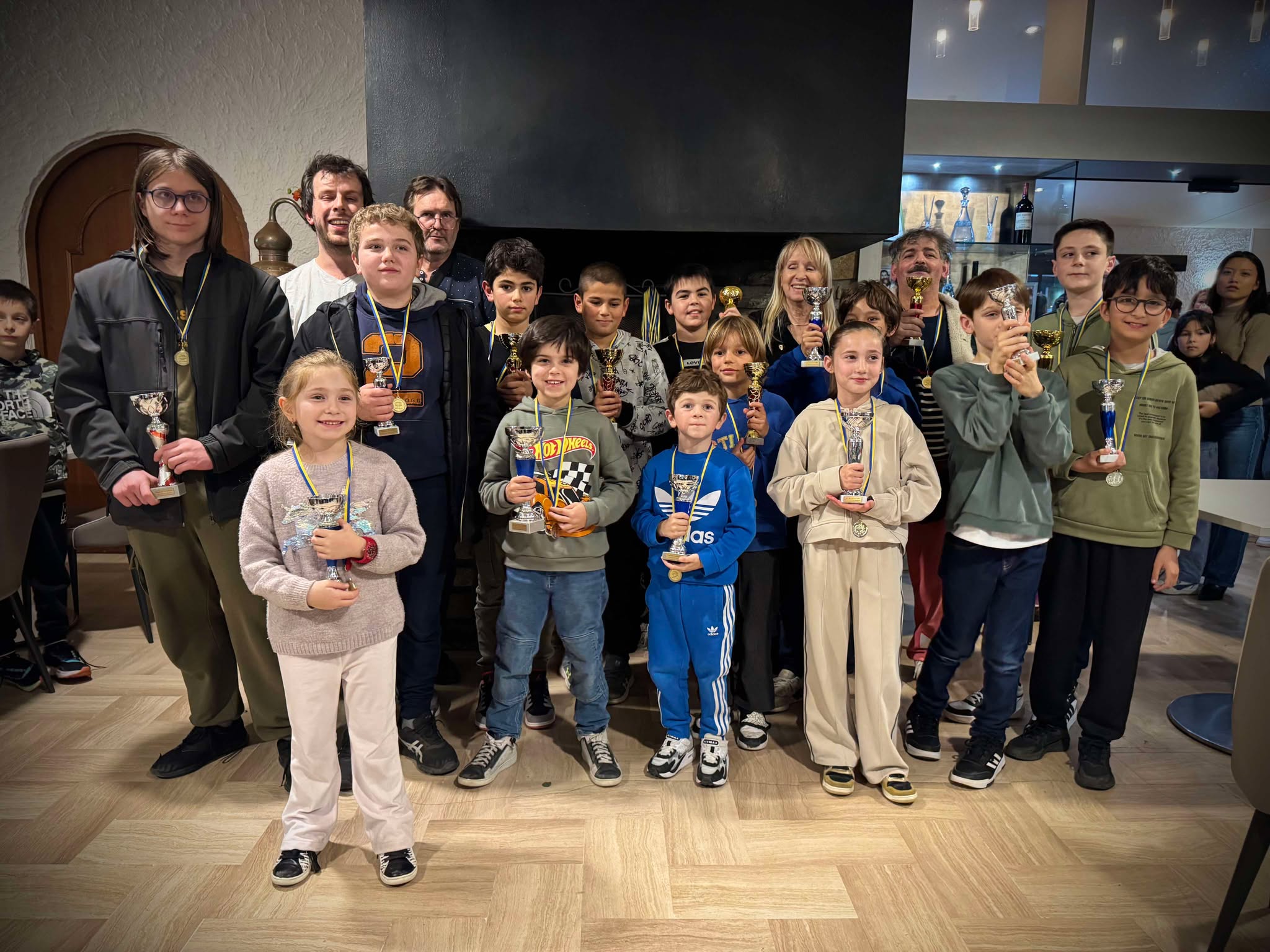 Solidarité autour de l’échiquier chez Walter avec le Rotary Club Bastia Mariana et le Club d'échecs de Casinca