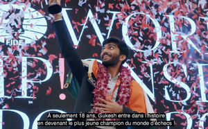 N°13 Retour sur la victoire du jeune Indien Dommaraju Gukesh au championnat du monde